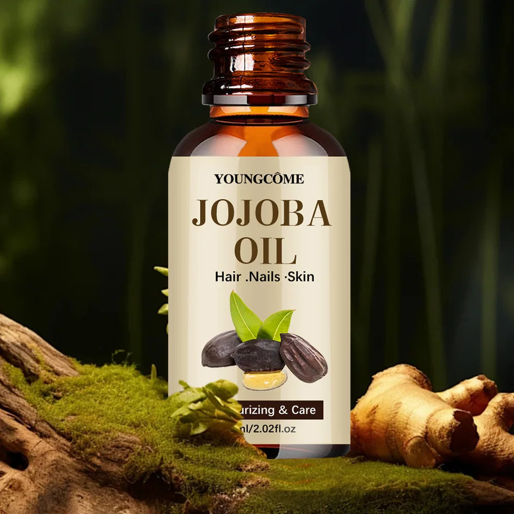 Organic Jojoba Oil For Face Hair Skin Nails Hair Relaxer