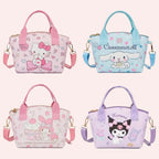 Lovely Sanrio Cinnamoroll Hello Kitty Tote Handbag Perfect Shoulder Bag