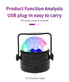 Ocean Wave Projector Light 16 Colors Glow Lamp Home Office Bar Restaurant Night Light