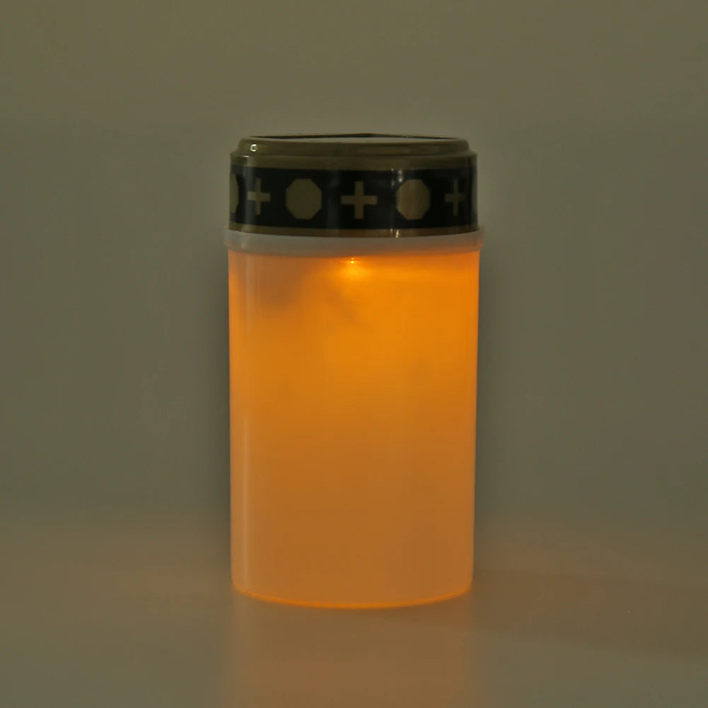 Solar Electronic Candles Tea Light Party Outdoor Lighting