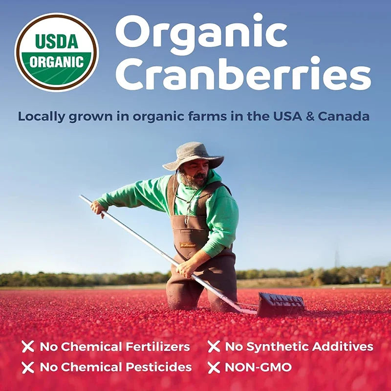 Cranberry Capsules Supports Cardiovascular Health Enhances Immunity Supports Urinary Tract Health