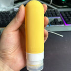 17/4Pcs Travel Bottles Set Leak Proof Refillable Shampoo Conditioner Lotion Liquid Empty