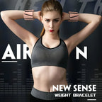 1/2lbs Wrist Weights Yoga Fitness Exercise Silicone Adjustable Ankle Protector Jogging