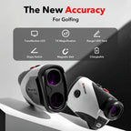 REDTIGER Golf Rangefinder with Slope 1000M 1200 Yards Laser Golfing 7X Magnification Rechargeable