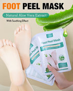 Aloe Foot Peel Mask For Dry Rough Cracked Feet