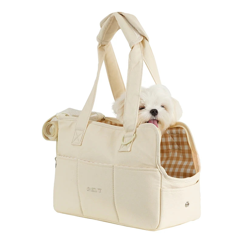 Portable One-Shoulder Bag Suitable for Pets Cats and Small Dogs Travel Walking Shopping