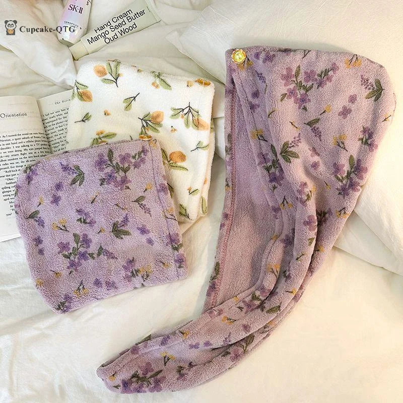 Super Absorbent Soft Head Towels Hair Dry Wrap