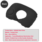 Travel Neck Pillow Inflatable Airplane U-shaped Cervical Orthopedic Portable Foldable