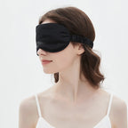 100% Mulberry Silk Sleep Mask Men Women Eye Cover Total Blackout Size 20 X 8.5cm