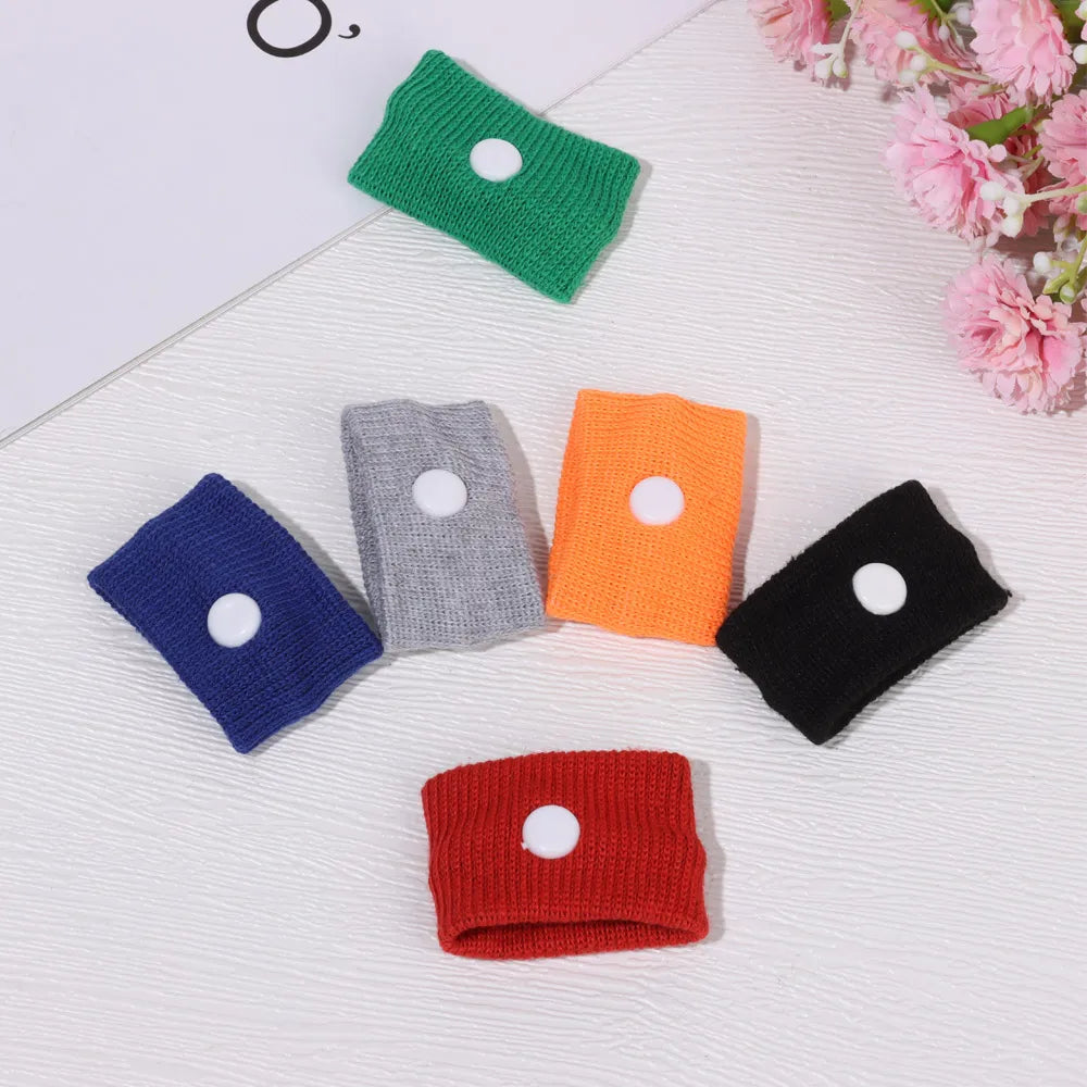 2PCS Anti Motion Sickness Wristbands Anti Nausea Carsickness Seasick Wrist Support Sports