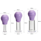 Facial Massage Cups Rubber Vacuum Skin Lifting Anti Cellulite Massager for Face/Body Cups
