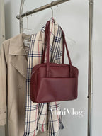 CGCBAG Vintage Designer Luxury Women Tote Casual Large Shoulder Bag High Quality Leather Ladies Handbags