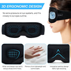 3D Sleeping Mask Block Out Light