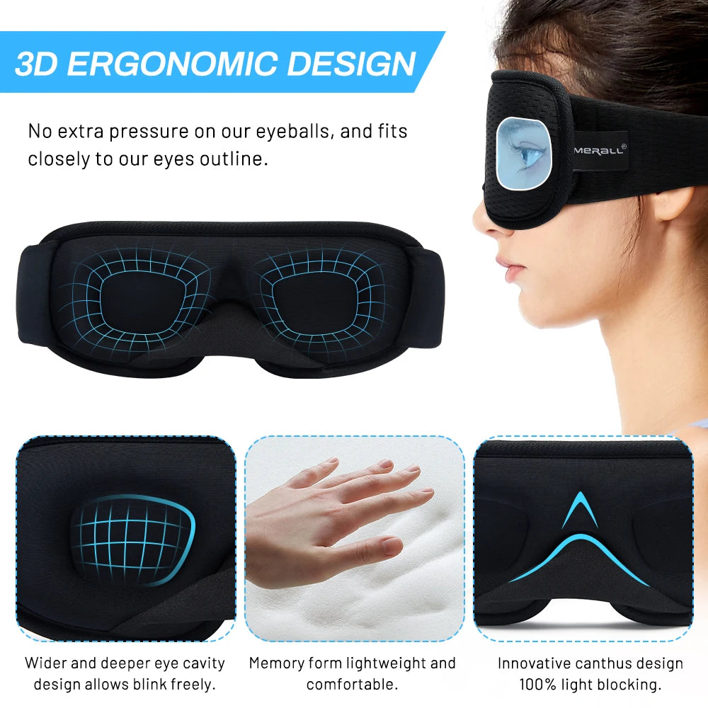 3D Sleeping Mask Block Out Light