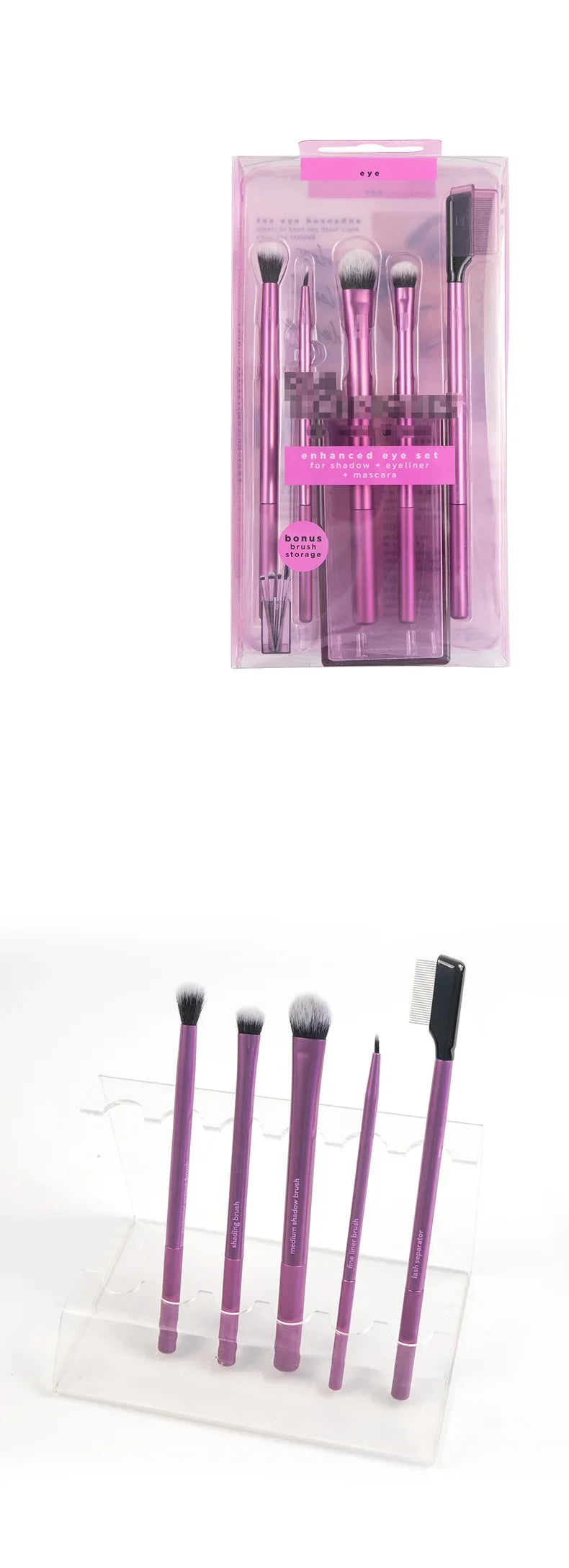 Set of Makeup Brushes Powder Blusher Halo Dye Brush Eye Shadow Brush Beauty Egg