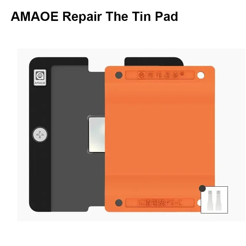 AMAOE PD-C Universal Planting Pad Set for Mobile Phone Maintenance Temperature Resistance Insulation Silicone Mat