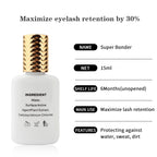 15ml Super Bonder Agent for Eyelash Extensions Primer Glue Adhesive Professinal