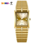 Luxury Gold Bracelet Wristwatch Quartz Watch For Men Women relogio masculino L1018