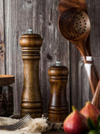 5" 8" 10"  Salt and Pepper Grinder Solid Wood with Strong Adjustable Ceramic Grinder Kitchen Tools