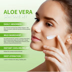 Multi-skin Care Aloe Vera Set Deep Moisturizing Nourishment Whitening Brightening Hydrating