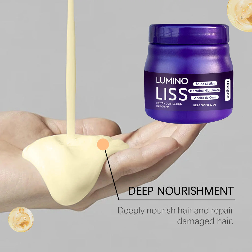 250g Keratin Hair Mask Restore Soften Straighten Repair Conditioner For Dry, Frizzy Hair