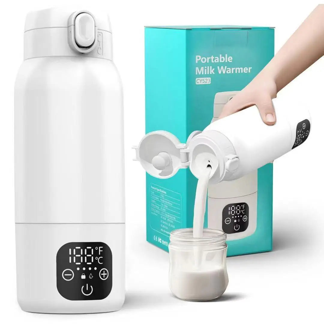 Portable Baby Milk Bottle Warmer 500ML Travel 316L Stainless Steel