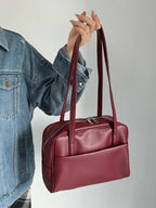 CGCBAG Vintage Designer Luxury Women Tote Casual Large Shoulder Bag High Quality Leather Ladies Handbags