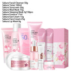 9pcs Sakura Facial Skin Care Set