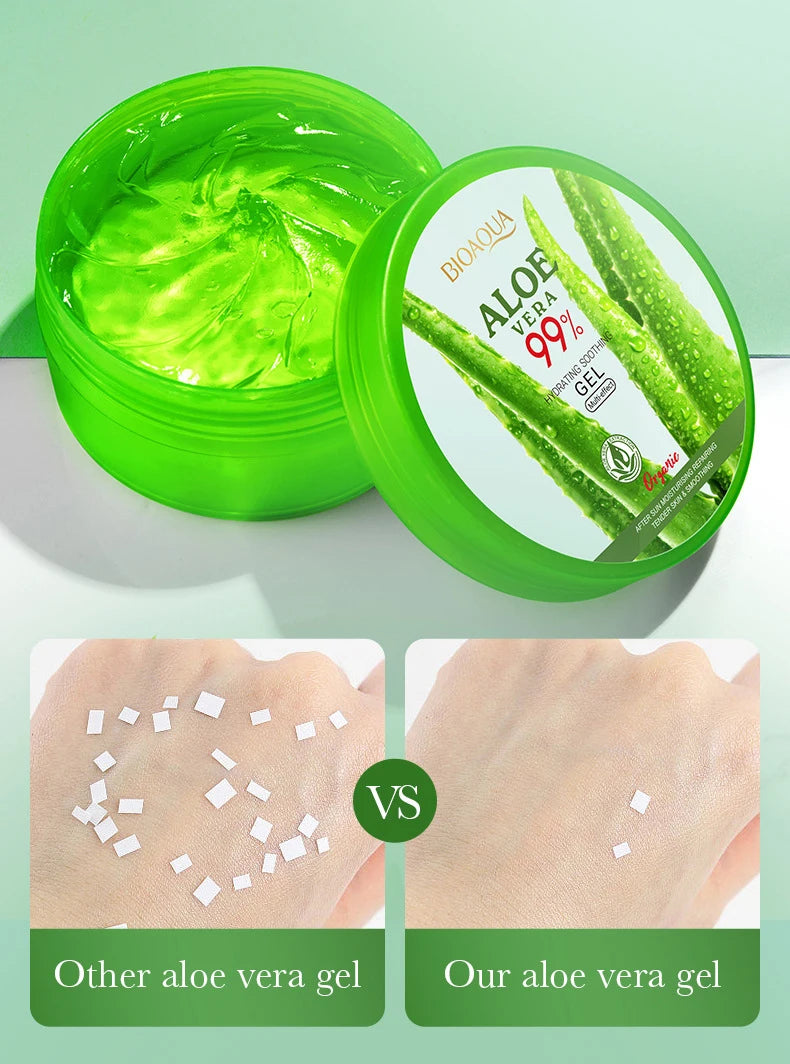 300g BIOAQUA Moisturizing Soothing Aloe Vera Gel Rejuvenating Hydrating Face Cream Skin Care