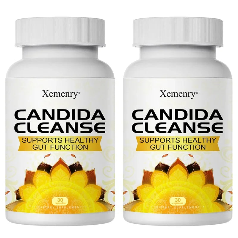 Candida Cleanse Support Intestinal Detox & Cleansing Balances Intestinal Flora Metabolism Supports Gut Digestive Health