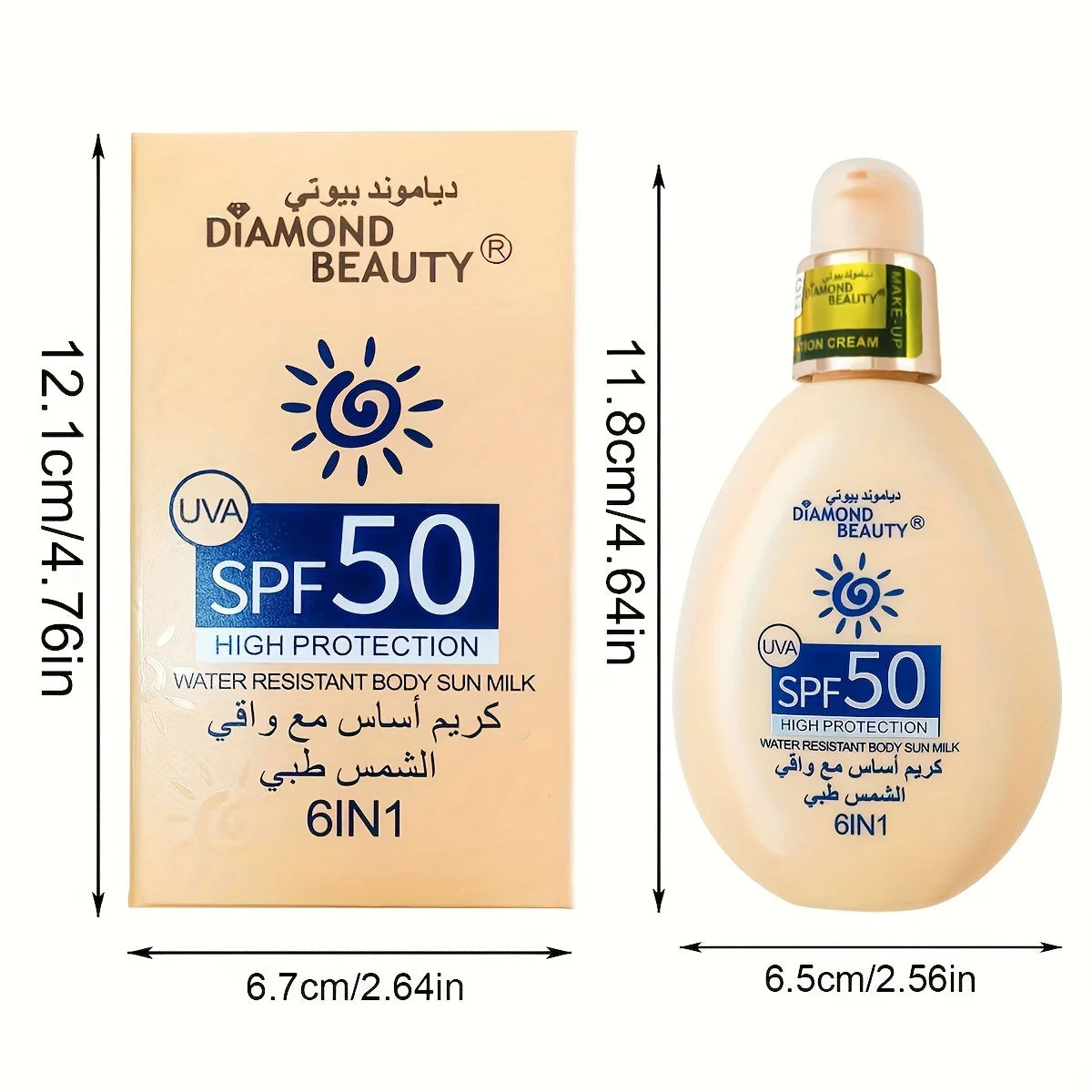 Sunscreen SPF 50 Sunscreen Lotion 100ml Summer Moisturizing Cream