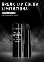 Matte black lipstick, long-lasting waterproof