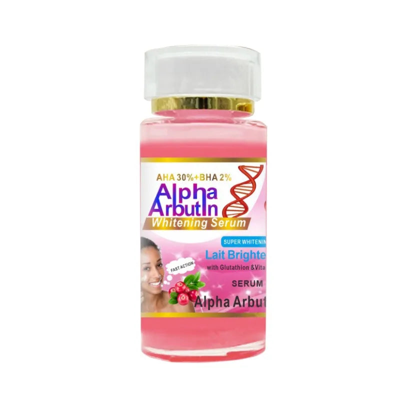 Alpha Arbutin Serum AHA 30% BHA 2% Keeps Face Smooth Brightening Moisturizing Improving Dullness Dark Skin
