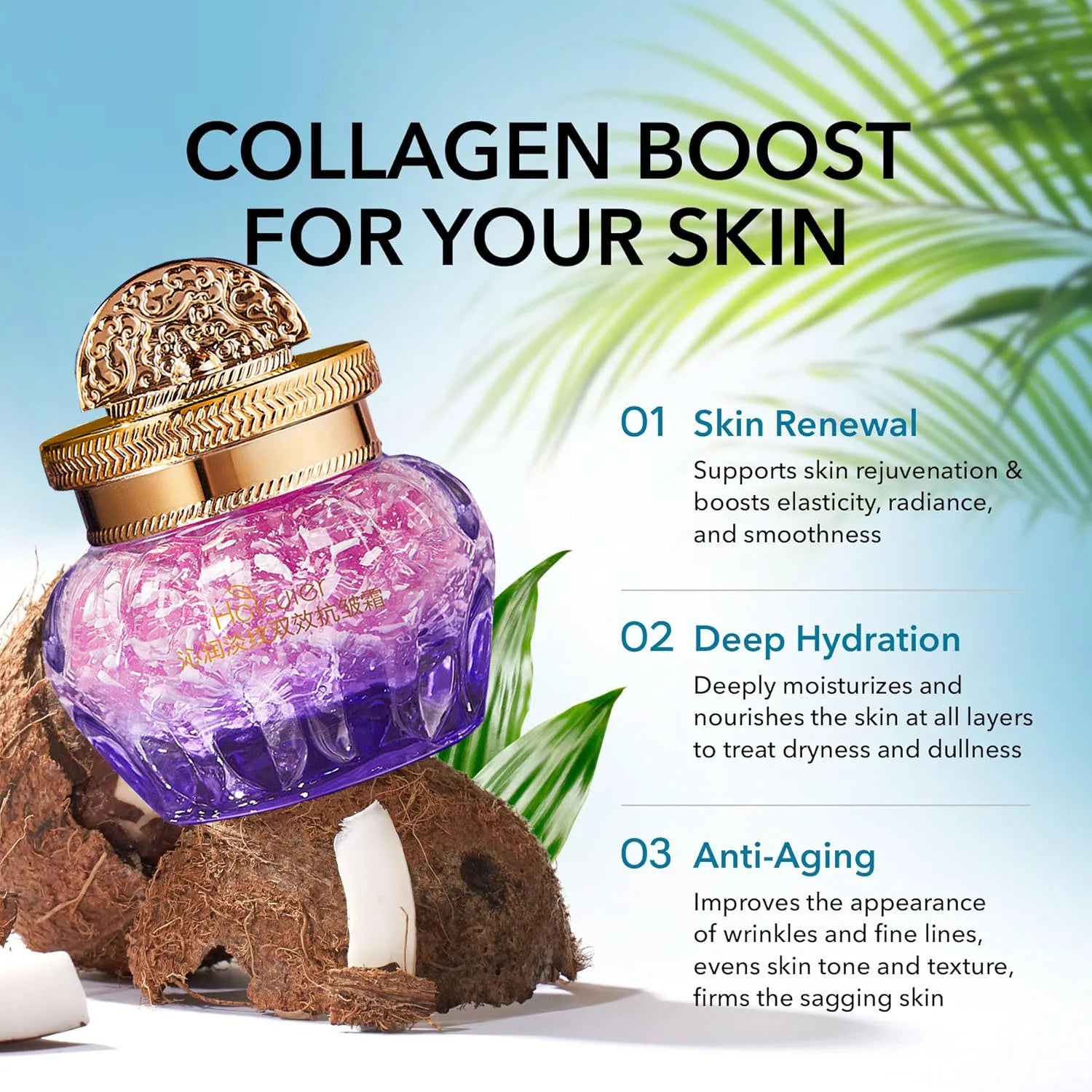 50g Collagen Face Cream Day/Night