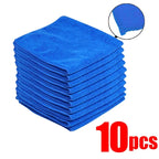 1-20Pcs Microfiber Towels Car Wash Drying Cloth Household Cleaning Cloths Polishing Cloth