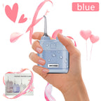 YUESI Portable Water Flosser Travel Mini Dental Irrigator 2 Nozzles 4 Modes Continuous Flow Plaque Busting Teeth Cleaning