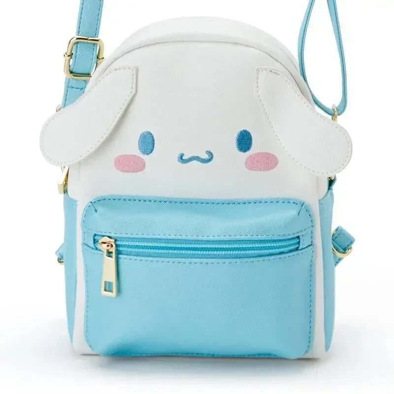 Sanrio Plush Bag Kawaii Kuromi Cinnamoroll Melody Cartoon Anime Crossbody Travel Women Girls Gifts