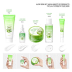 Multi-skin Care Aloe Vera Set Deep Moisturizing Nourishment Whitening Brightening Hydrating