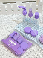 Travel Bottles Kit Leak Proof Toiletry Containers Clear For Lotion Shampoo Cream