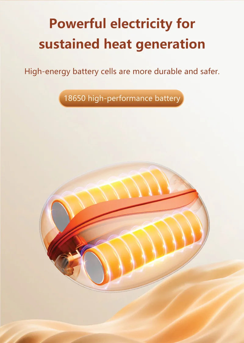 Xiaomi Hand Warmer Rechargeable Magnetic Design Electric 6000mah Split-type Skin-friendly Material
