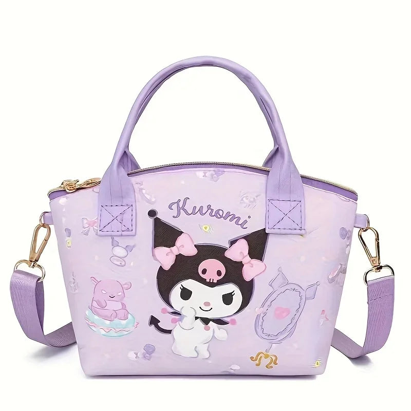 Lovely Sanrio Cinnamoroll Hello Kitty Tote Handbag Perfect Shoulder Bag