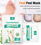 Aloe Foot Peel Mask For Dry Rough Cracked Feet