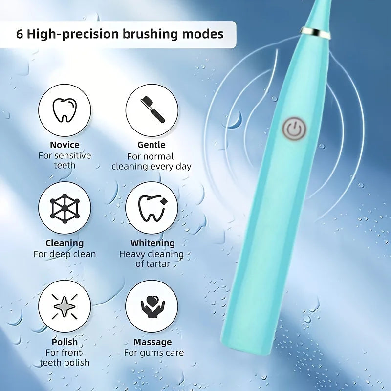 1pc Oral electric toothbrush intelligent automatic ultrasonic
