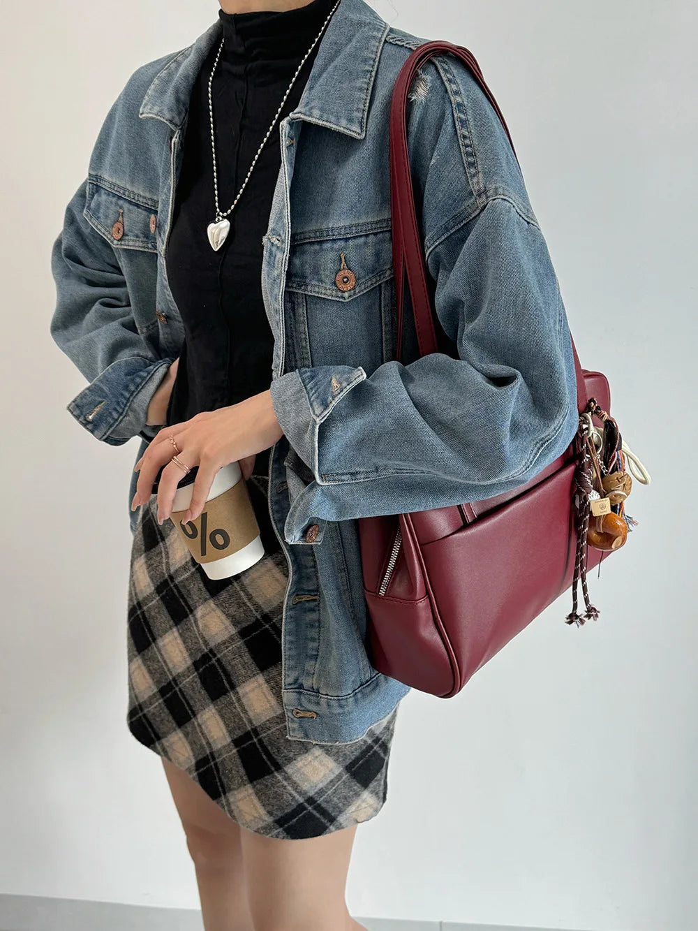 CGCBAG Vintage Designer Luxury Women Tote Casual Large Shoulder Bag High Quality Leather Ladies Handbags