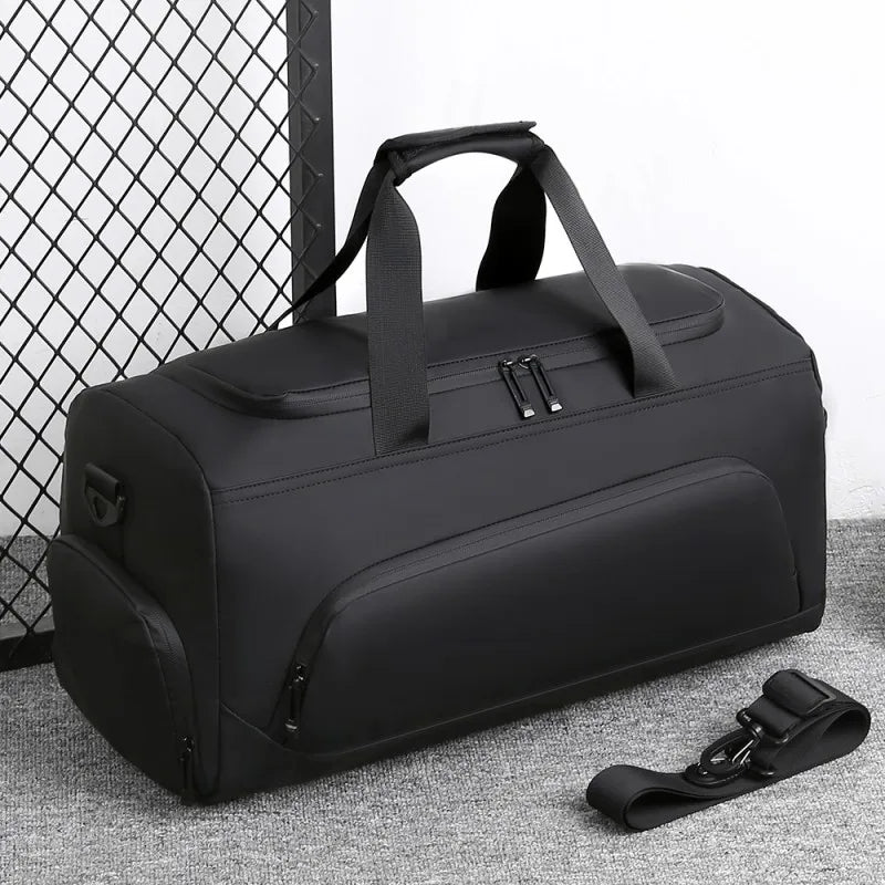 Sports Gym Bag Large Capacity Travel Duffel Bag Multi-compartment