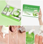 Multi-skin Care Aloe Vera Set Deep Moisturizing Nourishment Whitening Brightening Hydrating