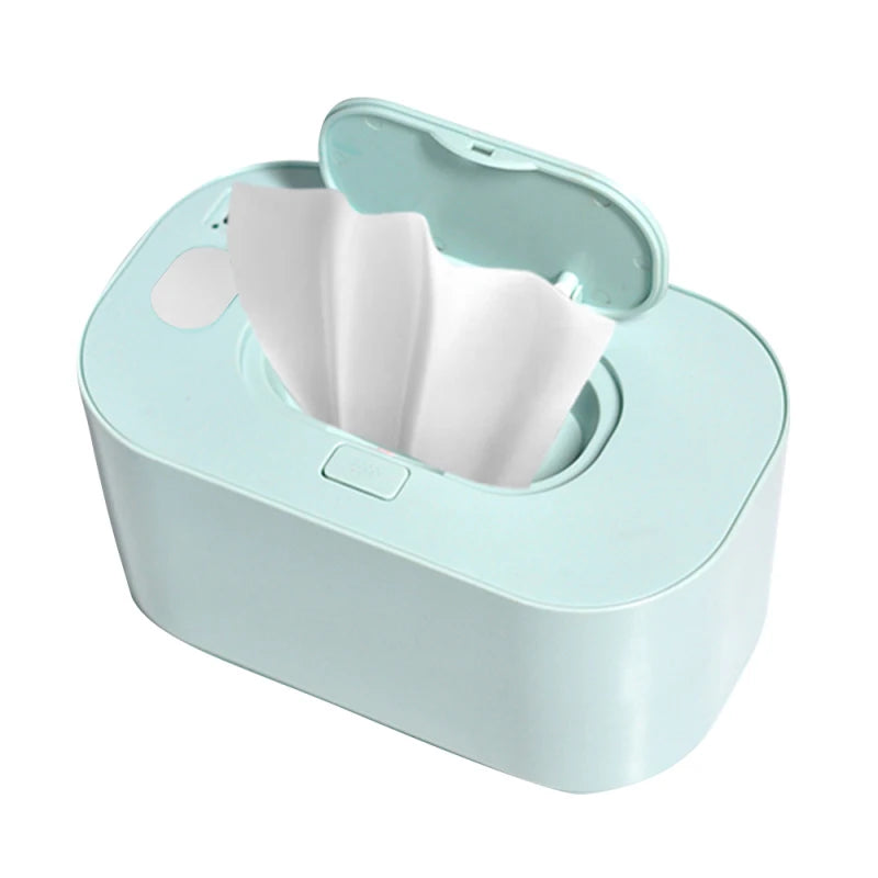 Baby Wipe Warmer with Digital Display Large Capacity Wet Wipes Dispenser USB Powered Adjustable Temperature