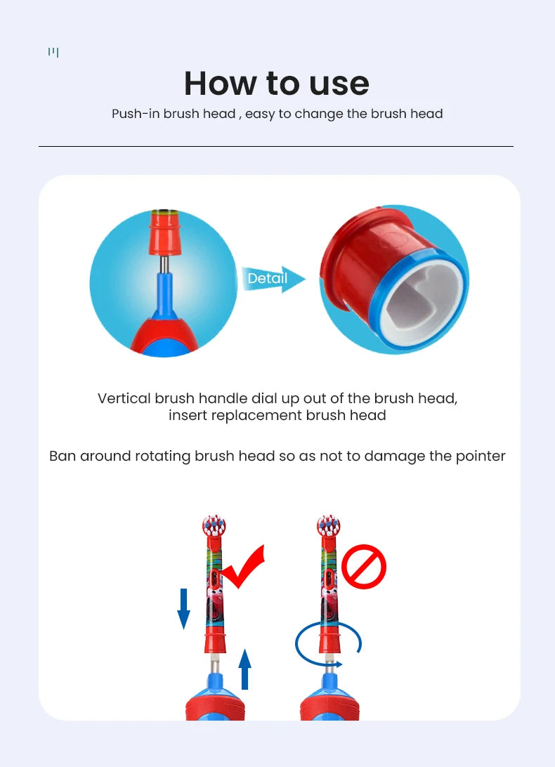 Oral B DB5510K Electric Toothbrush For Children