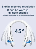 Xiaomi Portable Neck Fan 10000mAh Mini Bladeless Silent USB Rechargeable LED Digital Display 5th Gear Air Cooler