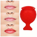 Lip Plumping Tool Soft Silicone Natural Lip Enhancement Tool Facial Exercises for Fuller Glamorous Lips